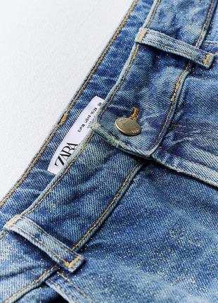 Блискучі джинси zara z19756 фото