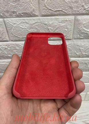 Чехол silicon case iphone 11 pro max camellia ( силиконовый чехол iphone 11 pro max с микрофиброй )2 фото