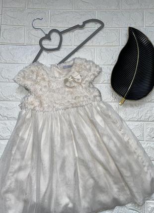 Ошатне нарядне бальне пишне святкове плаття на дівчинку 4-5 років7 фото