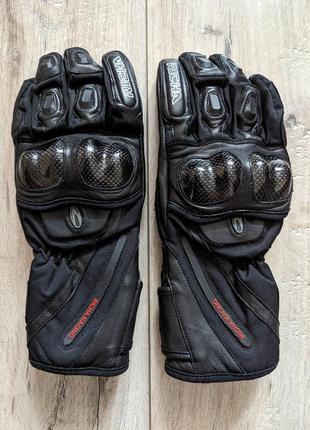Мотоциклетные перчатки кожаные richa nv racing warrior  размер xl2 фото