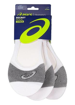 Шкарпетки asics 3ppk secret sock білий уні 39-422 фото