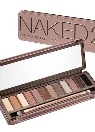 Палетка теней urban decay naked 2 eyeshadow palette