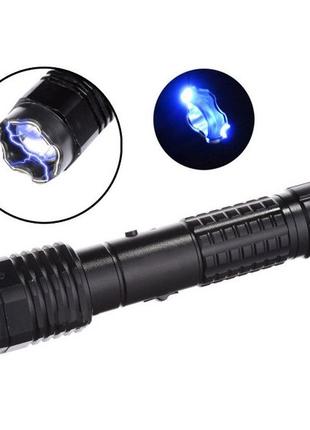 Ліхтар акумуляторний тактичний, багатофункціональний тактичний ліхтарик (відлякувач) police bl-1103