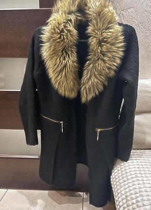 Кардиган зі штучним комір