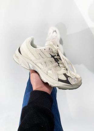 Кроссовки asics gel-1130 white/black1 фото