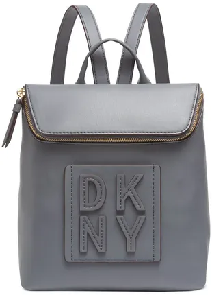 Рюкзак невеликий сірий, dkny