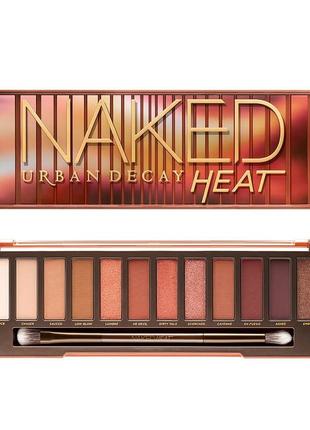 Палетка тіней urban decay naked heat eyeshadow palette