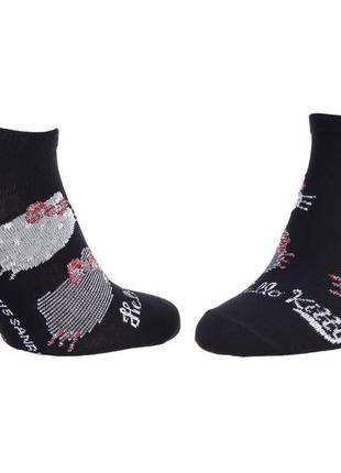 Шкарпетки hello kitty socks чорний жін 36-41 арт 13890128-6