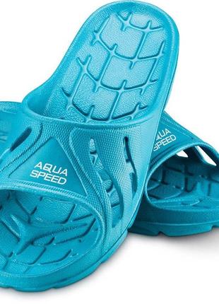 Шльопанці aqua speed alabama 7170 темно-бірюзовий жін 39