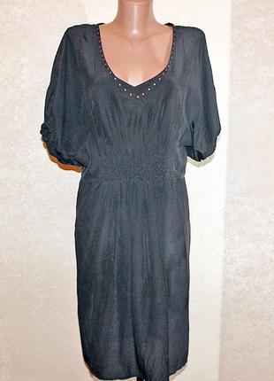Платье из натурального шелка с комбинацией бренда inwear размер 36-382 фото