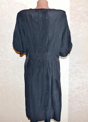 Платье из натурального шелка с комбинацией бренда inwear размер 36-383 фото