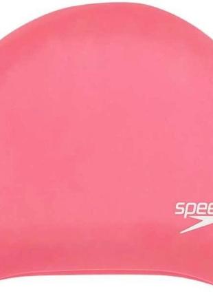 Шапка для плавання speedo long hair cap au рожевий уні osfm