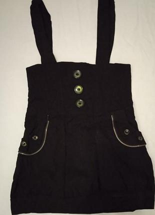 Черный сарафан школьный