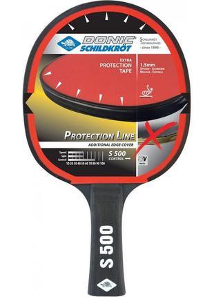 Ракетка для настільного тенісу donic-schildkrot protection line 500