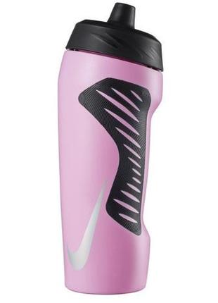 Пляшка nike hyperfuel bottle 24 oz рожевий, чорний уні 709 мл