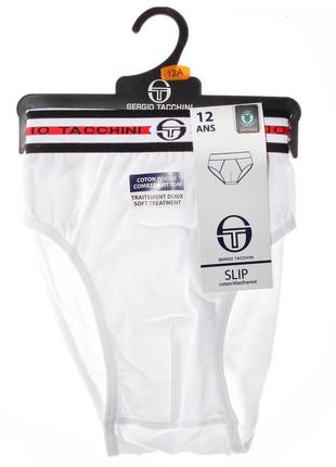 Труси-сліпи sergio tacchini sli slip ga білий діт 62 фото