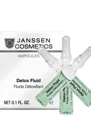 Janssen cosmetics detox fluid. янсенс детокс флюид ампульный концентрат.