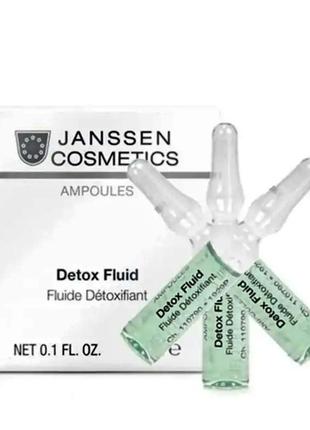 Janssen cosmetics detox fluid. янсенс детокс флюид ампульный концентрат.2 фото