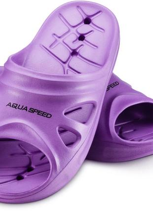 Шльопанці aqua speed ​​florida 6623 пурпурний жін 36