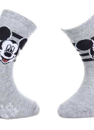 Шкарпетки tete mickey + rayures світло-сірий діт 19-22 арт 43891247-4
