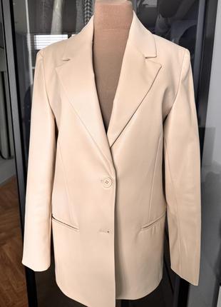 Шкіряний піджак