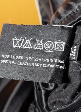 Чоловіча шкіряна куртка пуховик smart switzerland 🇨🇭9 фото