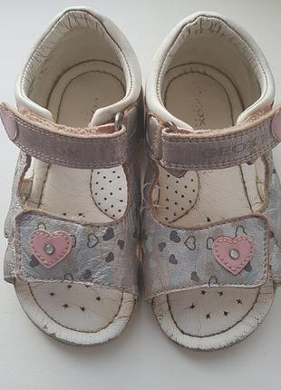 Босоніжки geox шкіра