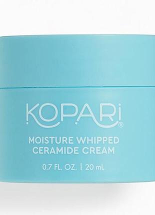 Зволожуючий крем kopari beauty moisture whipped ceramide cream 20ml