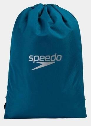 Сумка speedo pool bag au 15l синій, чорний уні 45 x 34