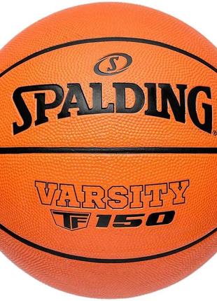 М'яч баскетбольний spalding varsity tf-150 помаранчевий уні 7 арт 84324z