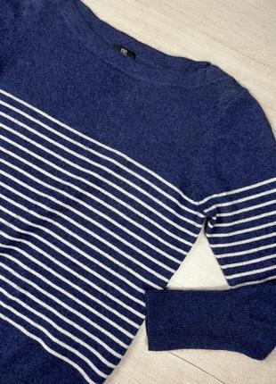 Кашемировый свитер в полоску f&amp;f4 фото