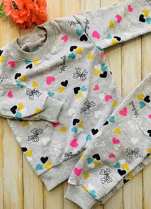 Пижама р128,134,140 на плотной байке