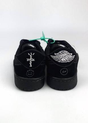 Кроссовки nike travis scott black phantom 4