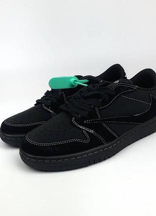 Кроссовки nike travis scott black phantom 3