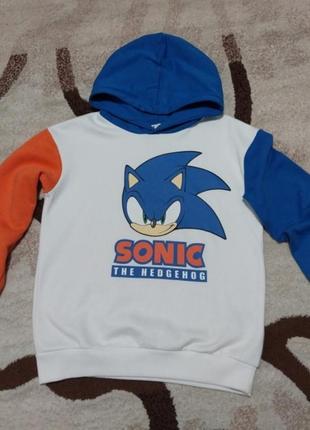 Худи h&amp;m. sonic, размер 134-140, 9-10 лет