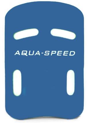 Дошка для плавання aqua speed ​​verso kickboard 6308 синій уні 41x28cм