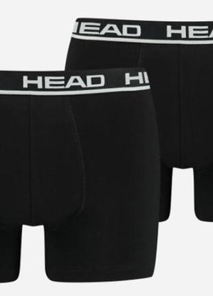 Труси-боксери head basic boxer 2p black (xl)