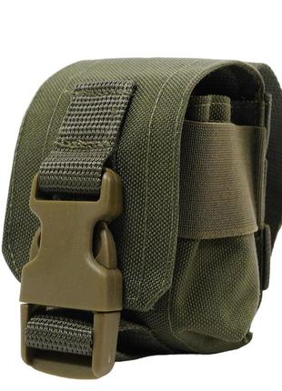 Тактичний підсумок під 1 гранату kiborg gu single mag pouch khaki