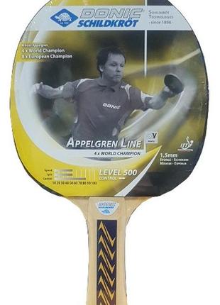 Ракетка для настільного тенісу donic-schildkrot appelgren 500