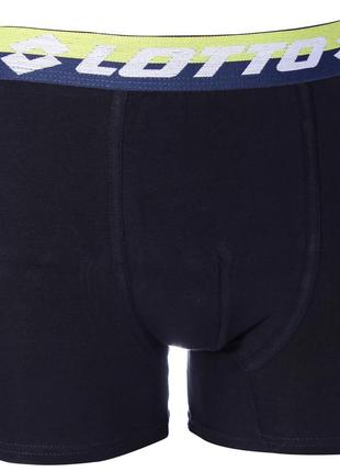 Труси-боксери lotto men's boxer homme 1p чорний чол l