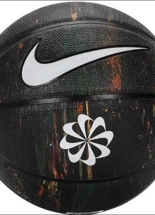 М'яч баскетбольний nike everyday playground 8p next nature deflated multi/black/black/white size 7