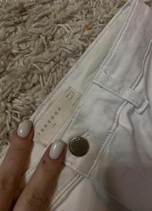 Белые джинсы topshop