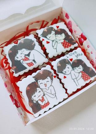 Пряники до дня влюбленных валентина