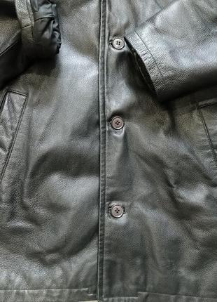 Чоловіча шкіряна куртка великий розмір, бата angelo litrico10 фото