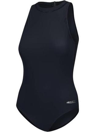 Купальник закритий для жінок aqua speed blanka 3753 чорний жін 42 (xl)