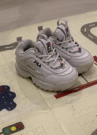 Оригинальные кроссовки fila сникерсы disruptor kids