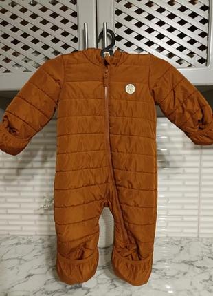 Комбез зима для девочки или мальчика пишет 74 подойдет и на 80