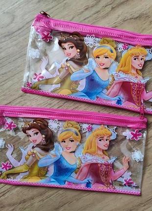 Детский пенал принцессы disney бель аврора пеленка