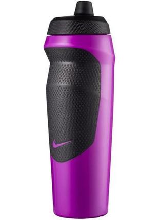 Пляшка nike hypersport bottle 20 oz фіолетовий,чорний уні 600 мл1 фото