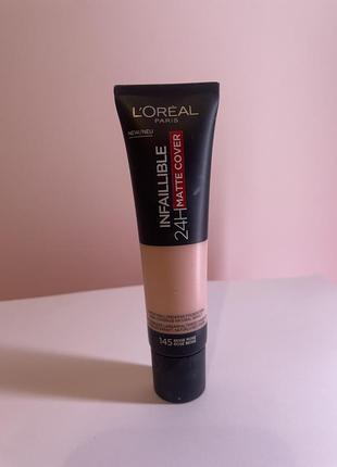 Матуючий тональний крем l'oreal paris